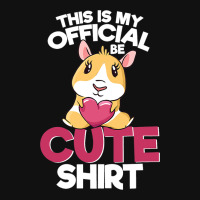 Funny Cute Guinea Pig This Is My Official Cute Shi Graphic T-shirt | Artistshot