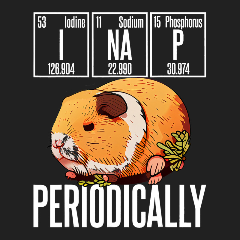 Funny Chemistry Science I Nap Periodically Guinea  Basic T-shirt | Artistshot