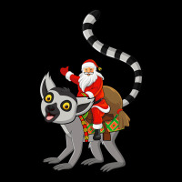 Funny Lemur Animal Lover Santa Riding Lemur Christ Adjustable Cap | Artistshot