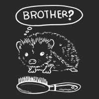 Funny Hedgehogs Talking To Comb Brush Brother Hedg Printed Hat | Artistshot