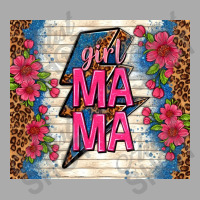 Girl Mama Thunder With Flowers T-shirt | Artistshot