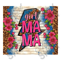 Girl Mama Thunder With Flowers Crop Top | Artistshot