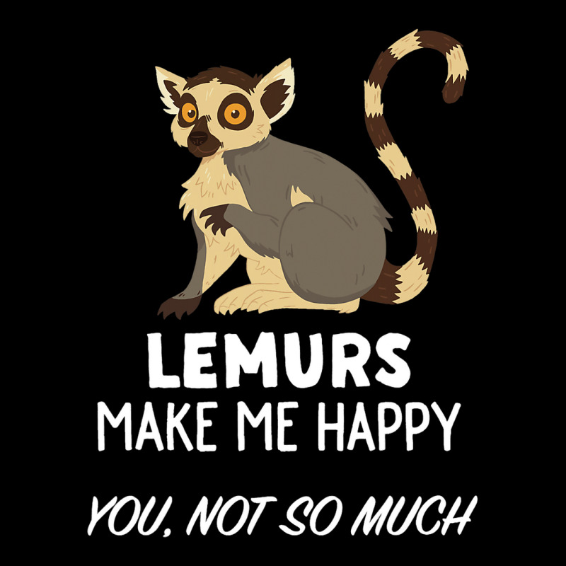 Funny Lemur Lover Design Lemurs Make Me Happy Fleece Short | Artistshot