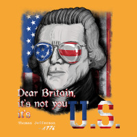 Thomas Jefferson Founding Father   Usa Flag 4th July T Shirt Basic T-shirt | Artistshot