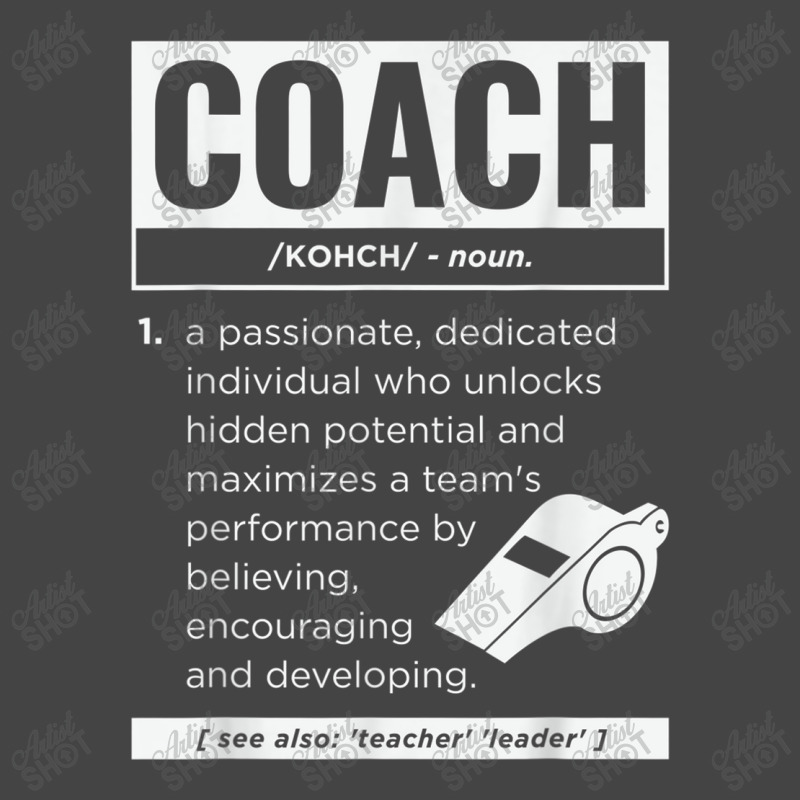 Coach Definition Sport Games Trainer Coaching Funny Gift T Shirt Basic T-shirt | Artistshot