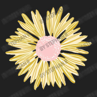 Gold Flower Sticker Basic T-shirt | Artistshot