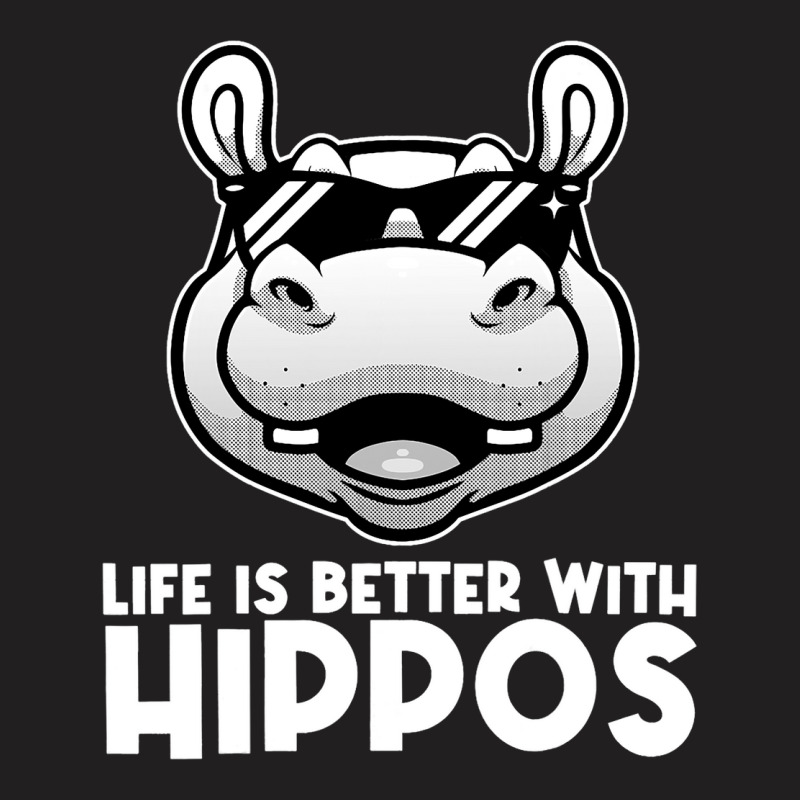 Funny Hippo Design For Men Women Kids Hippopotamus T-shirt | Artistshot