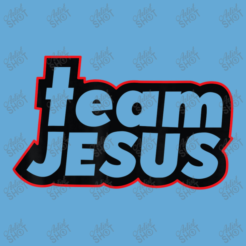 Team Jesus Lover Christian Religious Believers God Funny Gift Basic T-shirt by Aria-Proctor | Artistshot