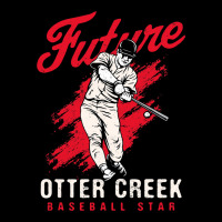 Future Otter Creek Baseball Star Baseball Player Long Sleeve Shirts | Artistshot