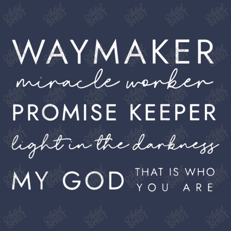 Waymaker Promise Keeper Miracle Worker Christian Vintage Basic T-shirt by Aria-Proctor | Artistshot