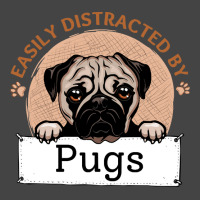 Easily Distracted By Pugs T  Shirt Easily Distracted By Pugs T  Shirt Basic T-shirt | Artistshot