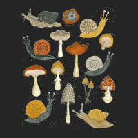 Mushroom T  Shirtmushrooms & Snails T  Shirt Unisex Hoodie | Artistshot