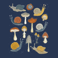 Mushroom T  Shirtmushrooms & Snails T  Shirt Men Denim Jacket | Artistshot