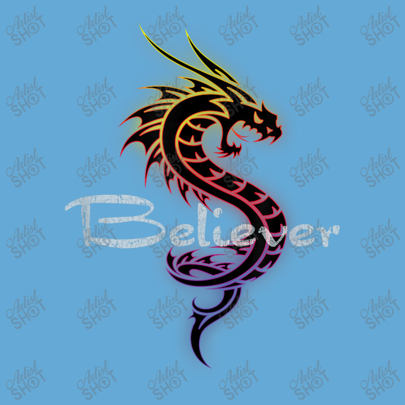 Dragon Believer Imagine This Gift For Dragon Fans Character Animae Basic T-shirt by HailieDesign | Artistshot