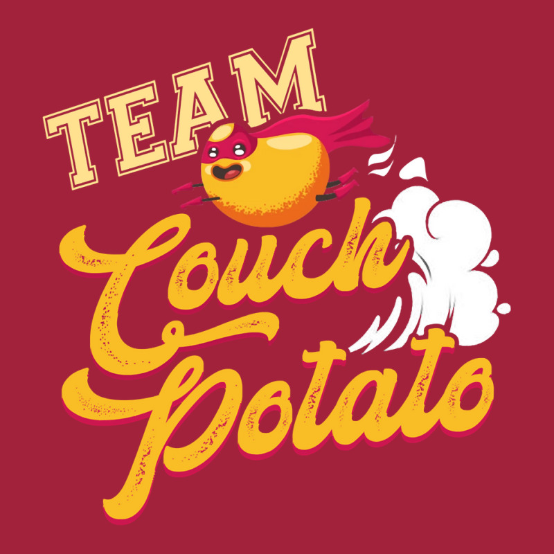 Team Couch Potato Chilling Relaxing Lazy Potato Slacker Sweatshirt Basic T-shirt by evansjalayia | Artistshot