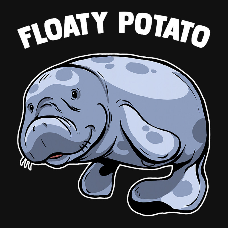 Floaty Potato Manatee Sea Animal Aquatic Marine Ma Graphic T-shirt by RebeccaBradi | Artistshot