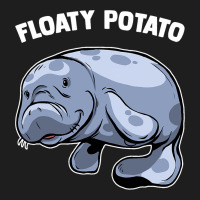 Floaty Potato Manatee Sea Animal Aquatic Marine Ma Classic T-shirt | Artistshot