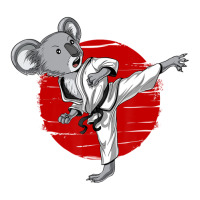 Koala Bear Karate Ninja Jiujitsu Taekwondo Raglan Crop Top | Artistshot