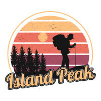 Island Peak Camping Raglan Crop Top | Artistshot