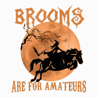 Brooms Are For Amateurs Horse Riding Funny Halloween Costume Raglan Crop Top | Artistshot