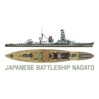 Japanese Battleship Nagato Ww2 Super-dreadnought Diagram Gift Raglan Crop Top | Artistshot