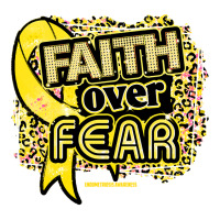 Endometriosis Awareness  Ribbon Faith Over Fear Leopard Gift For Endom Raglan Crop Top | Artistshot