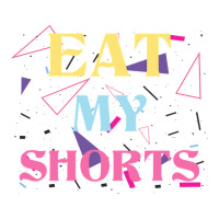 Eat My Shorts Don't Bother Me Funny Retro 80s Slang Raglan Crop Top | Artistshot