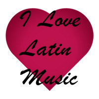 I Love Latin Music Stickers Raglan Crop Top | Artistshot