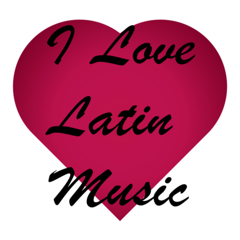 I Love Latin Music Stickers Raglan Crop Top by MaryBirdsell | Artistshot