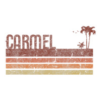 Carmel California Vintage 70s 80s Vacation Raglan Crop Top | Artistshot