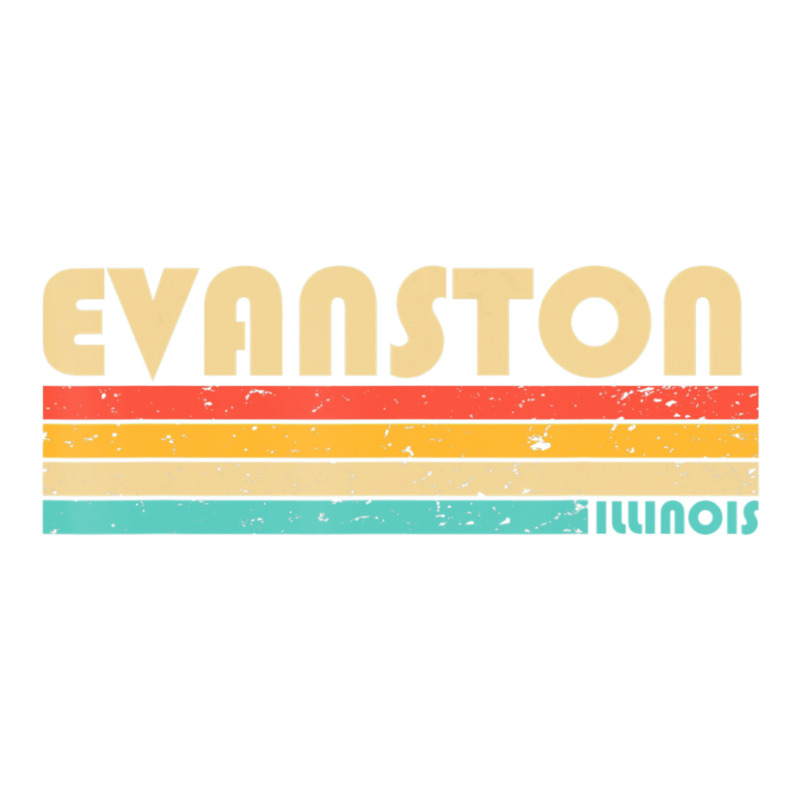 Evanston Il Illinois City Home Roots Retro 70s 80s Raglan Crop Top by hongquangd | Artistshot