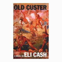 Old Custer A Novel By Eli Cash Raglan Crop Top | Artistshot