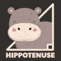 Funny Hippo Hippotenuse Vintage Animal Lovers Champion Hoodie | Artistshot