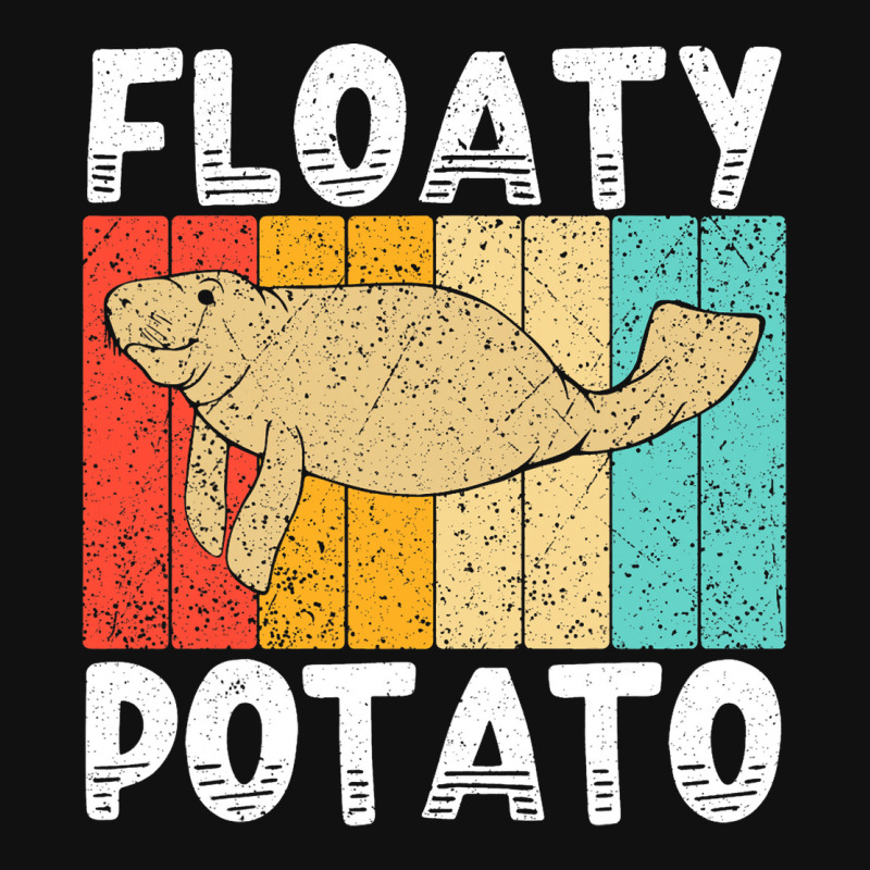 Floaty Potato Marine Animal Dugong Sea Cow Manatee Graphic T-shirt by AnamarieStrawn | Artistshot