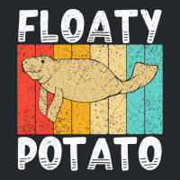 Floaty Potato Marine Animal Dugong Sea Cow Manatee Crewneck Sweatshirt | Artistshot