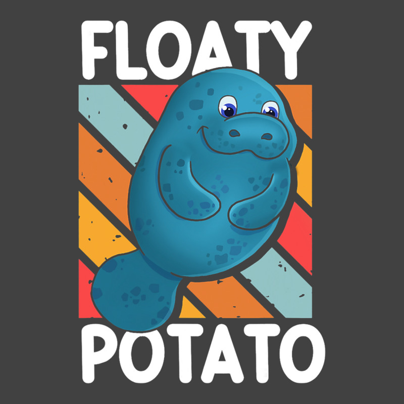 Floaty Potato Sea Cow Manatee Manatees Lover Vintage T-Shirt by MakenzieHampton | Artistshot