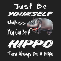 Funny Hippo Zoo Animal Lover Cool Happy Hippopotam Basic T-shirt | Artistshot