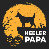 Full Moon Halloween Heeler Papa Australian Cattle  Unisex Hoodie | Artistshot