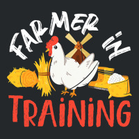 Farmer In Training Chicken For Kids Crewneck Sweatshirt | Artistshot