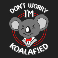 Funny Koala Text Design Dad Joke Pun Cute Funny An Basic T-shirt | Artistshot