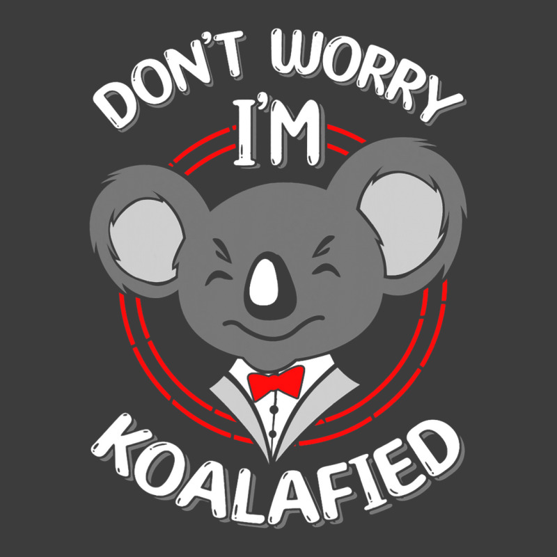 Funny Koala Text Design Dad Joke Pun Cute Funny An Men's Polo Shirt | Artistshot