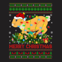 Funny Xmas Lighting Tree Santa Ugly Hare Christmas T-shirt | Artistshot