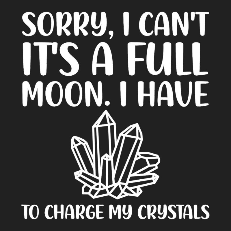 Funny Crystal Healing Full Moon Charge Crystals Basic T-shirt | Artistshot