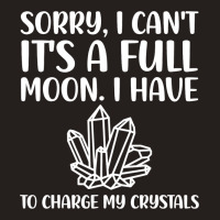 Funny Crystal Healing Full Moon Charge Crystals Tank Top | Artistshot