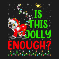 Funny Xmas Tree Is This Jolly Enough Lemur Christm Hoodie & Jogger Set | Artistshot