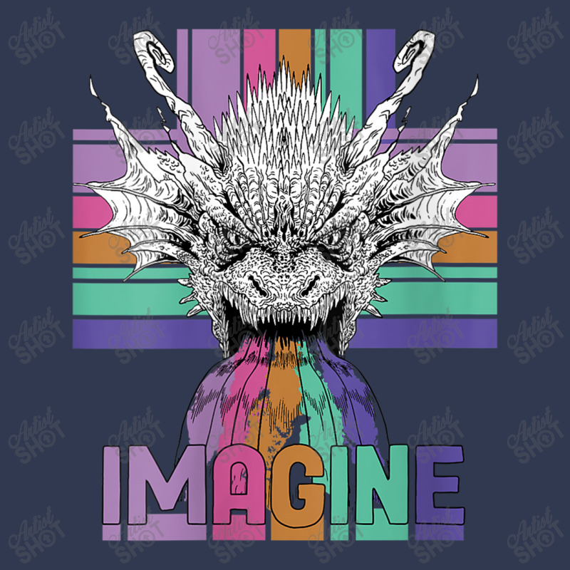 Womens Imagine Magical And Mythical Fantasy Dragons Character Videogam Basic T-shirt by HailieDesign | Artistshot