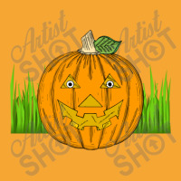 Pumpkin On The Grass Basic T-shirt | Artistshot