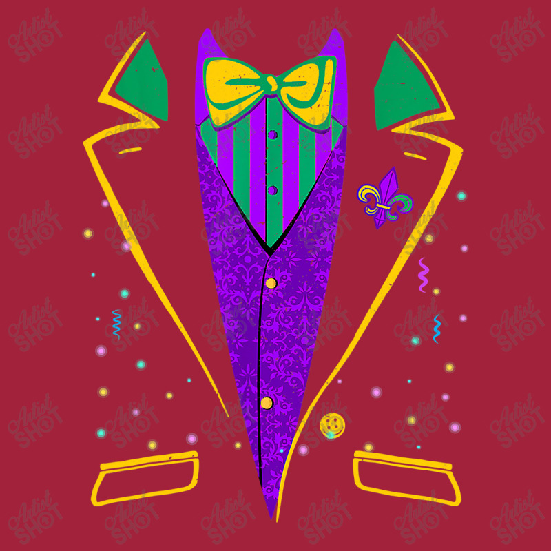 Mardi Gras Tuxedo Costume  Carnival Parade Design Basic T-shirt | Artistshot