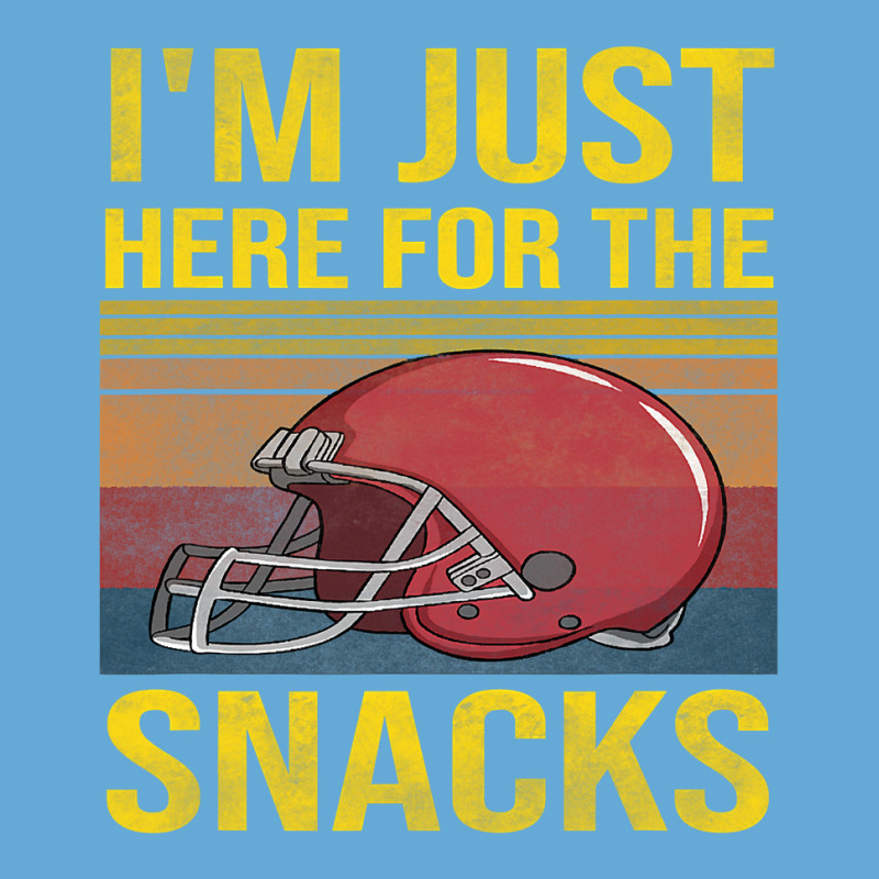 Im Just Here For The Snacks Women Football Gameday Basic T-shirt by pester | Artistshot