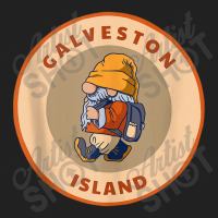 Galveston Island State Park Texas Hiking Gnome Tx Vacation Basic T-shirt | Artistshot